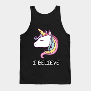 I Believe Unicorn Tank Top